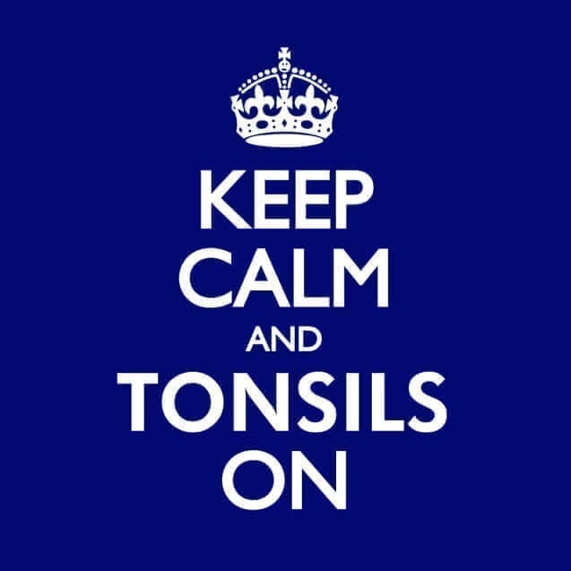 Keep Calm Tonsil